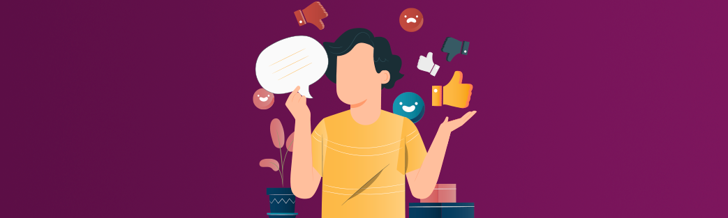 Postagem de um blog