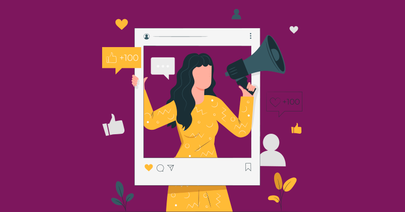 Postagem de um blog