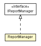 Package class diagram package ReportManager