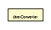 Package class diagram package UserConverter