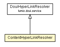 Package class diagram package ContentHyperLinkResolver
