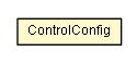 Package class diagram package ControlConfig