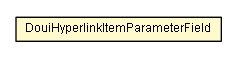 Package class diagram package DouiHyperlinkItemParameterField