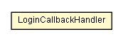 Package class diagram package LoginCallbackHandler