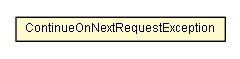 Package class diagram package ContinueOnNextRequestException