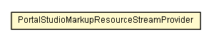 Package class diagram package PortalStudioMarkupResourceStreamProvider