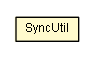 Package class diagram package SyncUtil