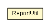 Package class diagram package ReportUtil