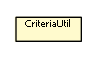 Package class diagram package CriteriaUtil