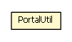 Package class diagram package PortalUtil