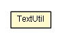 Package class diagram package TextUtil